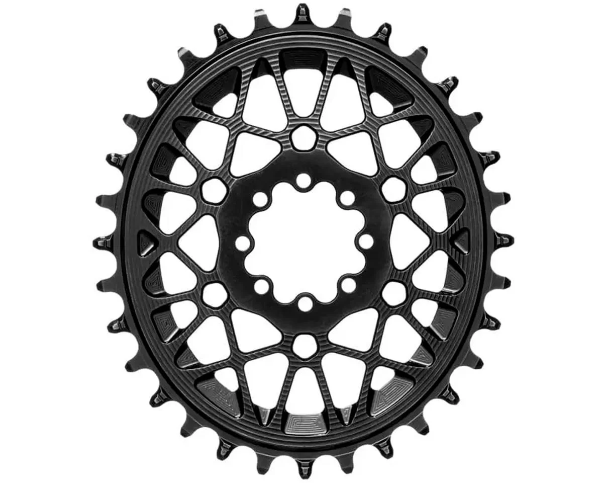 Absolute Black SRAM T-Type Oval 8-Blot Direct Mount Chainring (Black) (Single) (30T) (3mm Offset/Boost)